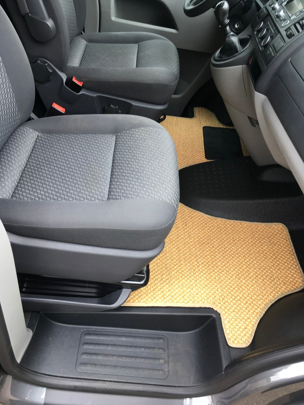 Sisal Fußmatte für VW Bus T5 und T6